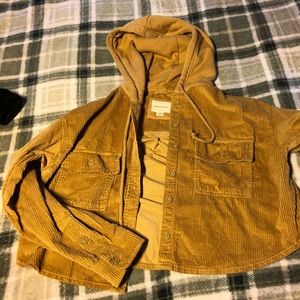 American Eagle Cropped Shacket